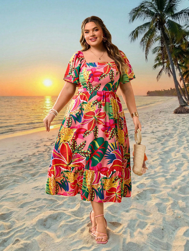 Rochie SHEIN, mix culori