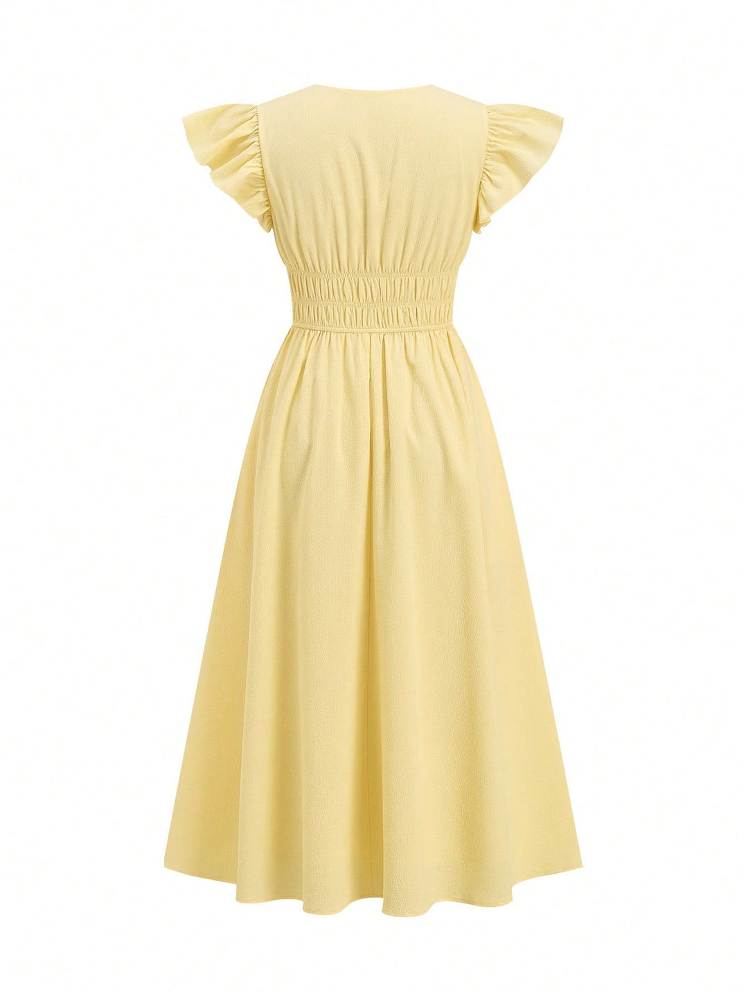 Rochie midi SHEIN, galben