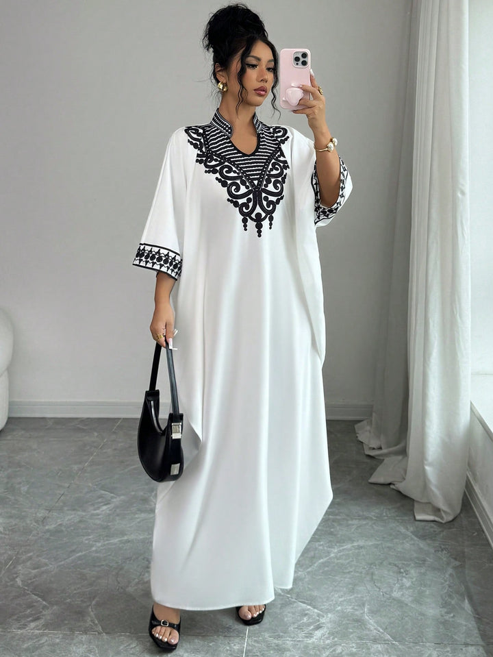 Rochie maxi SHEIN, alb