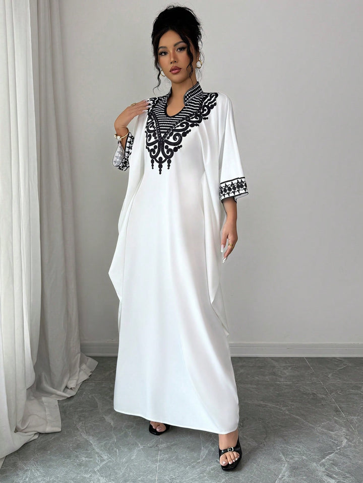 Rochie maxi SHEIN, alb