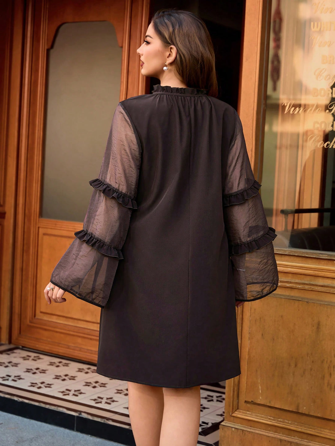 Rochie SHEIN, maro