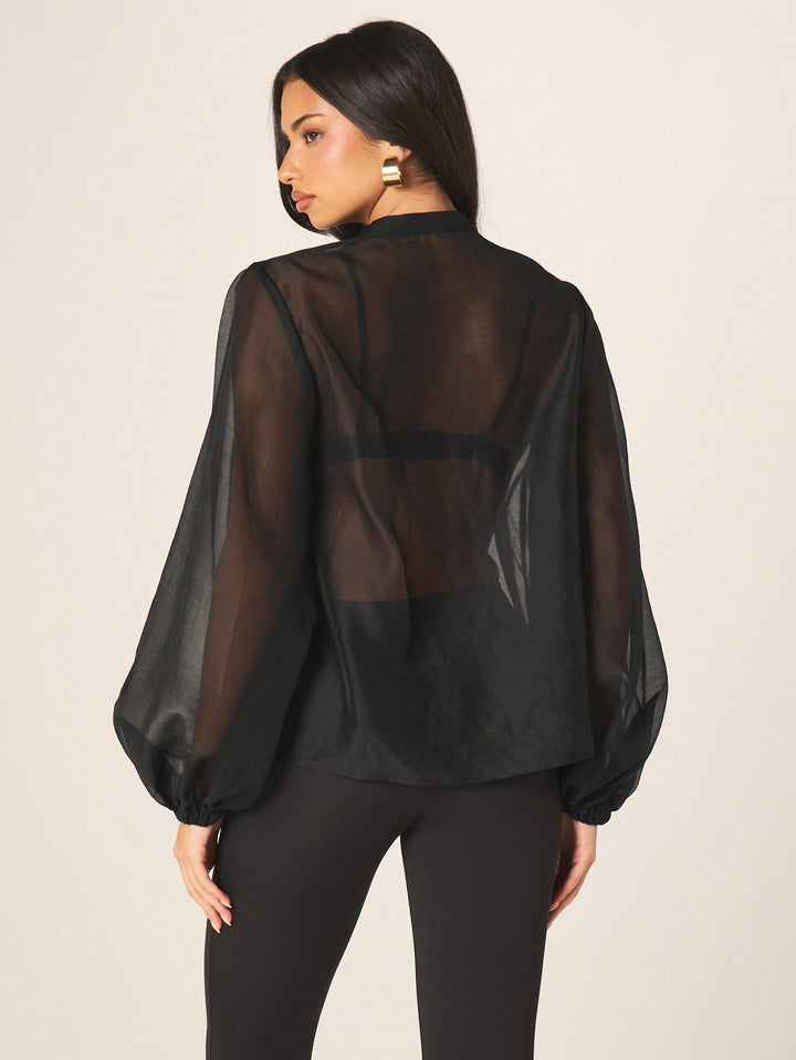 Bluza SHEIN, fekete