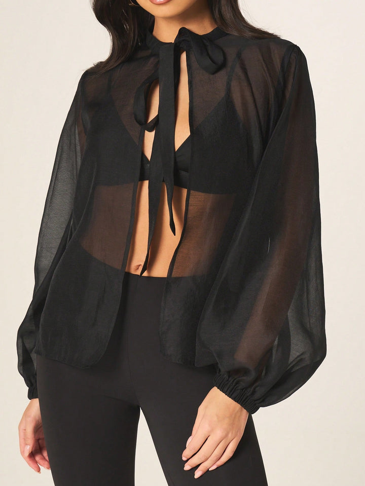 Bluza SHEIN, fekete