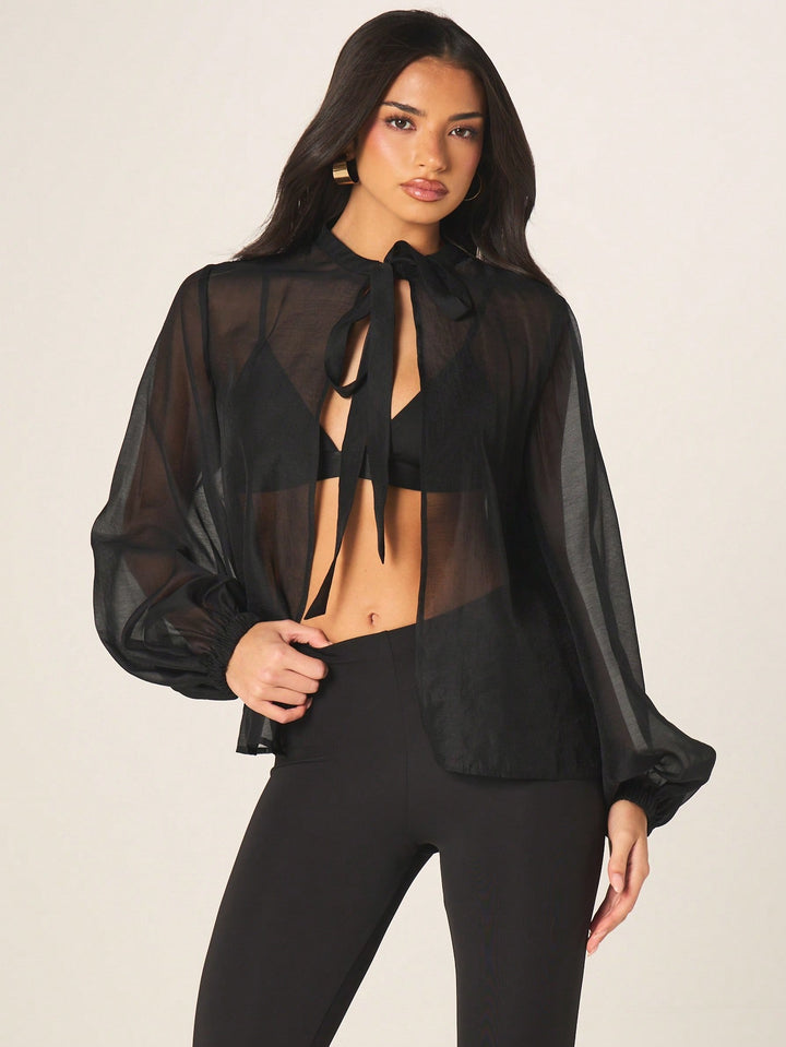 Bluza SHEIN, fekete