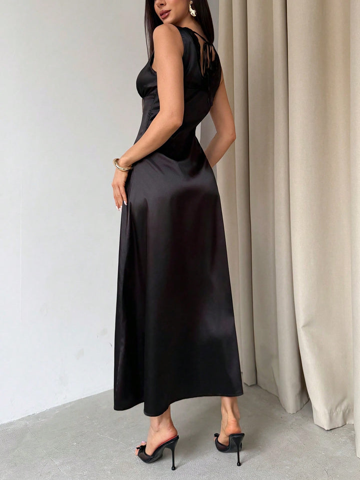 Rochie maxi SHEIN, negru