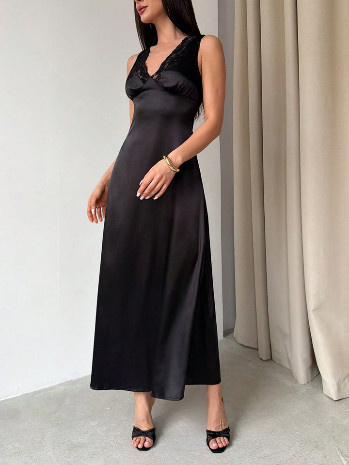 Rochie maxi SHEIN, negru