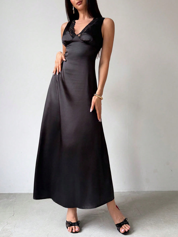 Rochie maxi SHEIN, negru