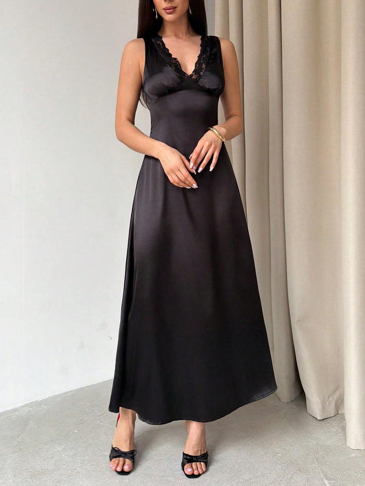 Rochie maxi SHEIN, negru