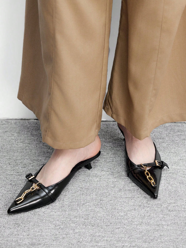 Sandale SHEIN, negru