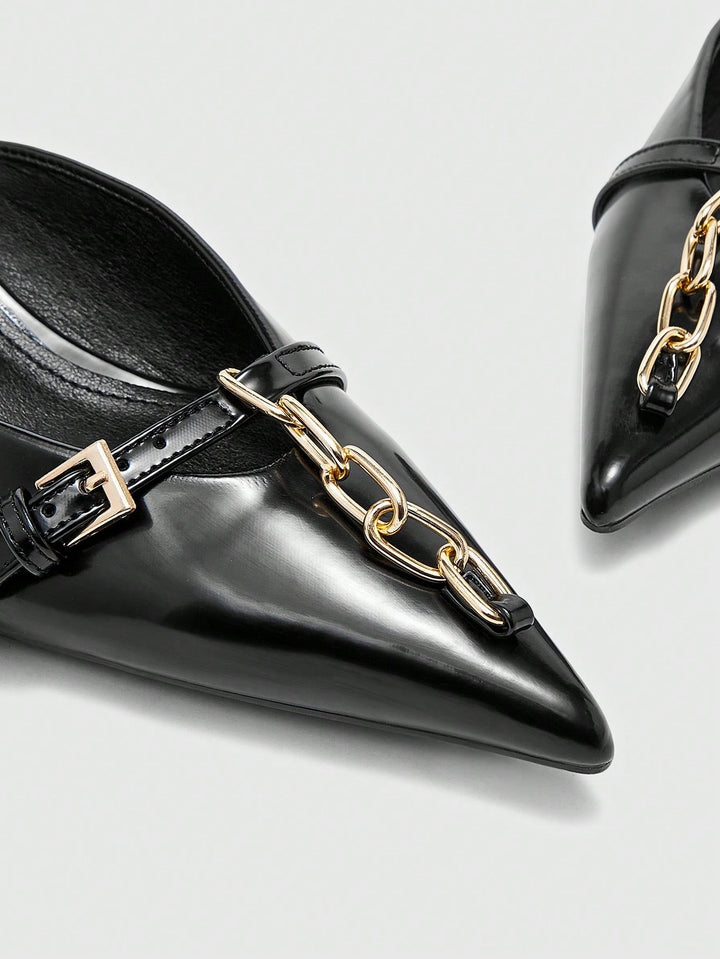 Sandale SHEIN, negru