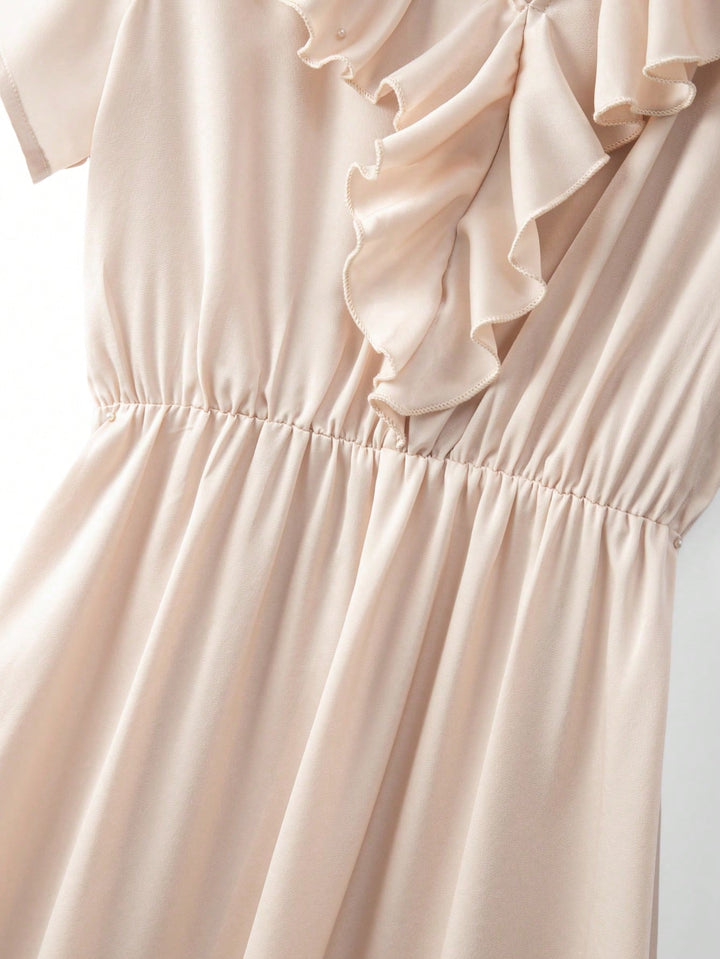 Rochie midi SHEIN, auriu