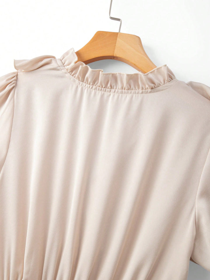 Rochie midi SHEIN, auriu