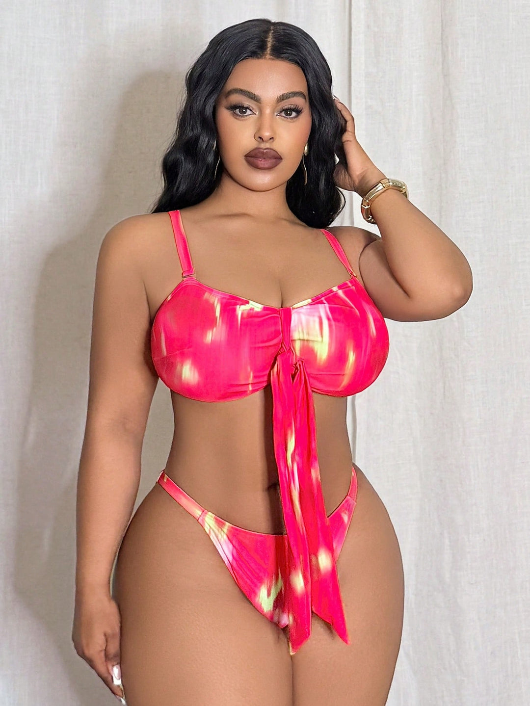 Set bikini de baie SHEIN, mix culori