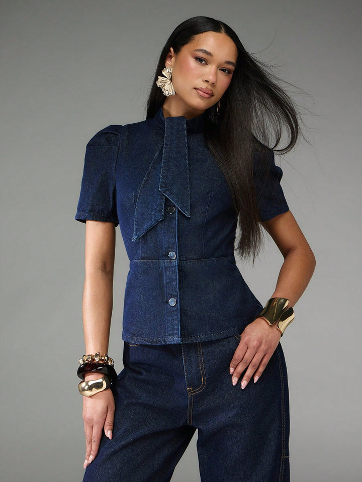 Top SHEIN, albastru