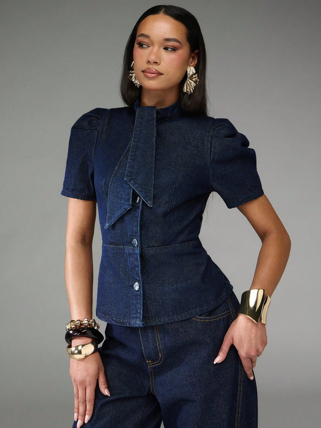 Top SHEIN, albastru