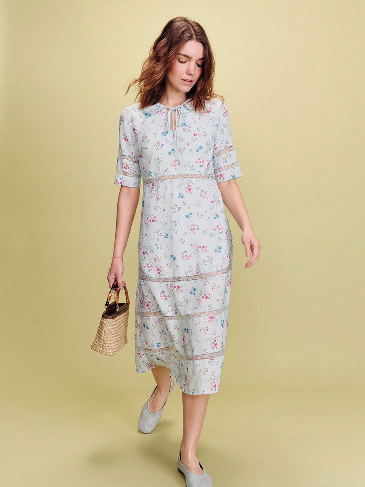 Rochie midi SHEIN, mix culori
