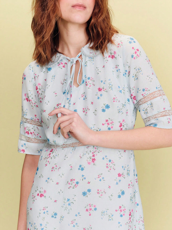 Rochie midi SHEIN, mix culori
