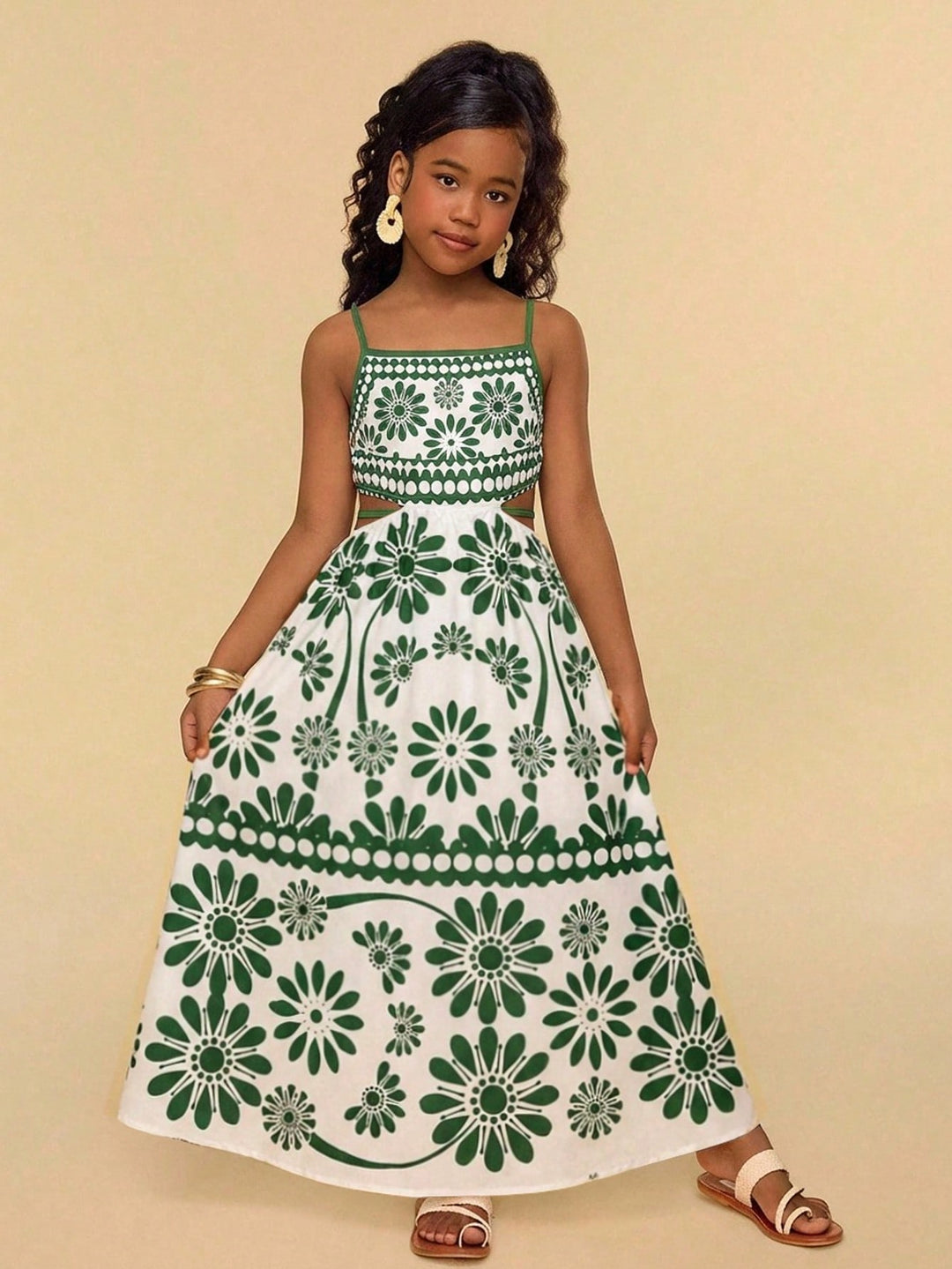 Rochie SHEIN, verde