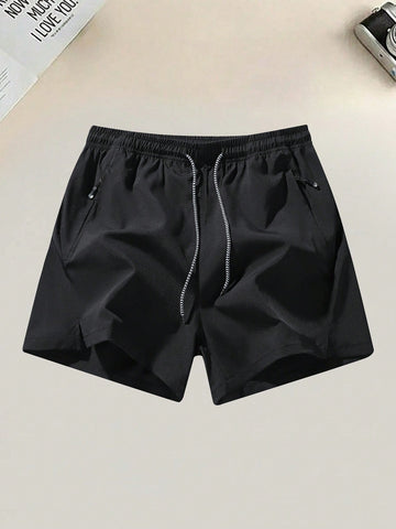 Pantaloni scurți SHEIN, negru