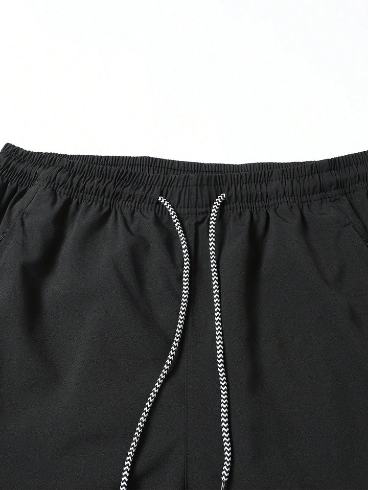 Pantaloni scurți SHEIN, negru