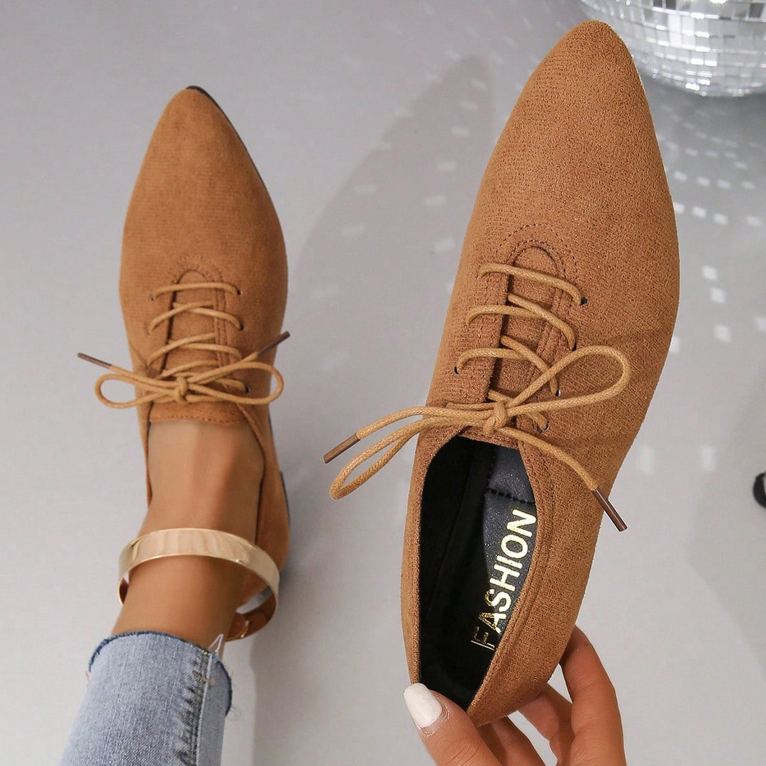 SHEIN balerina cipők, barna