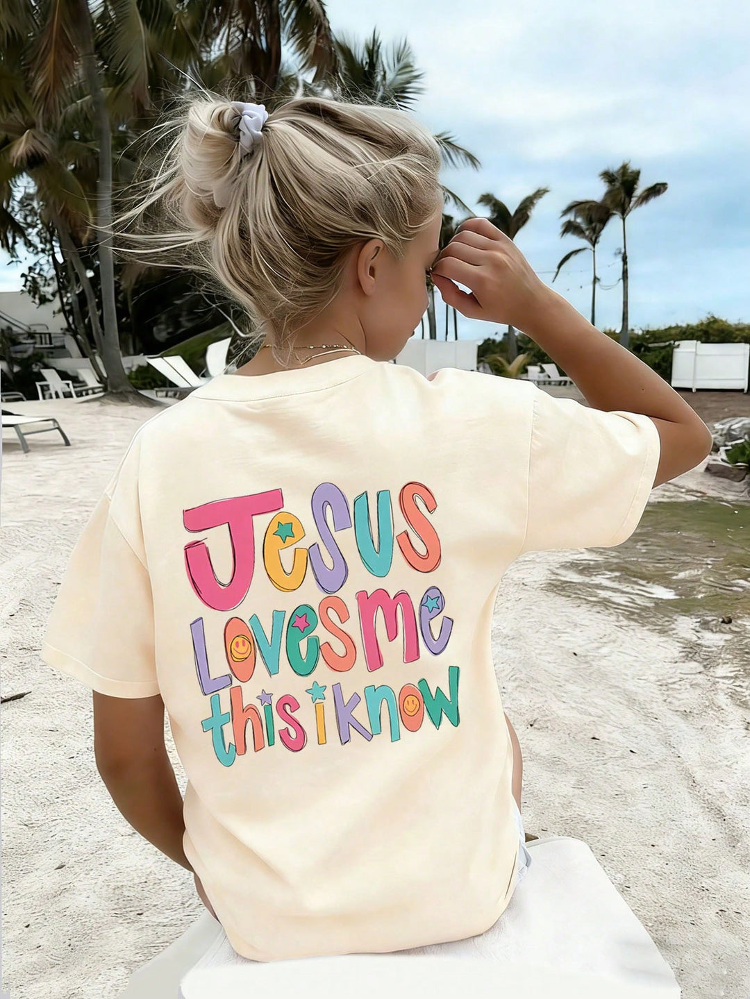 Tricou SHEIN, bej