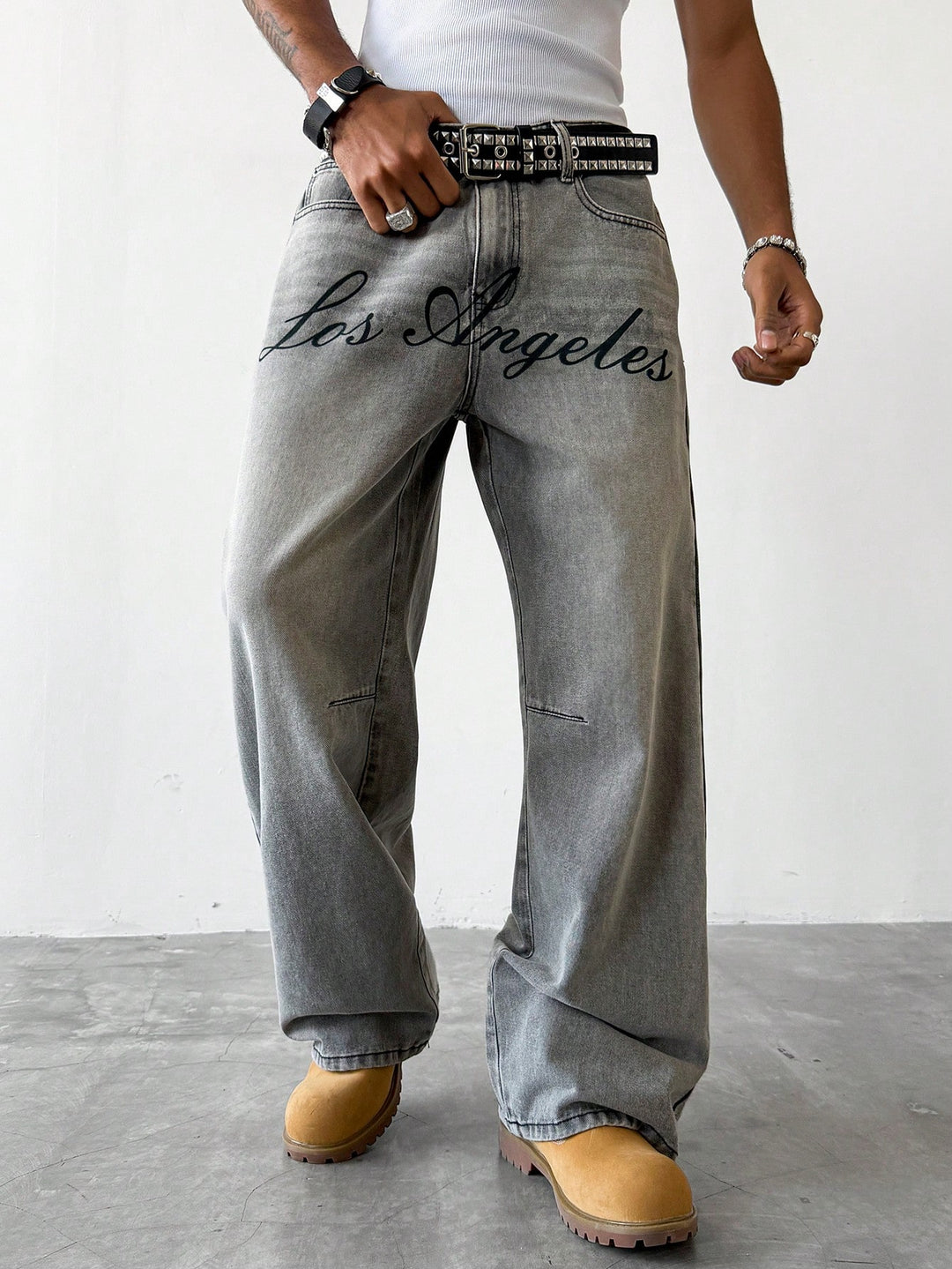 Jeans SHEIN, gri