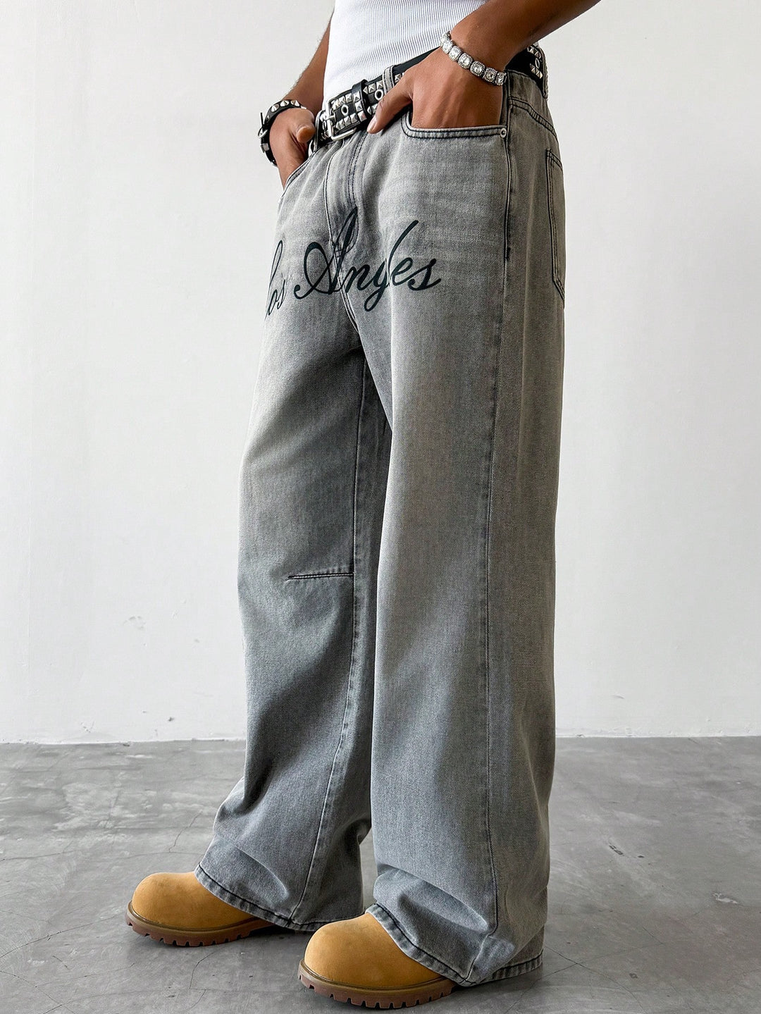 Jeans SHEIN, gri