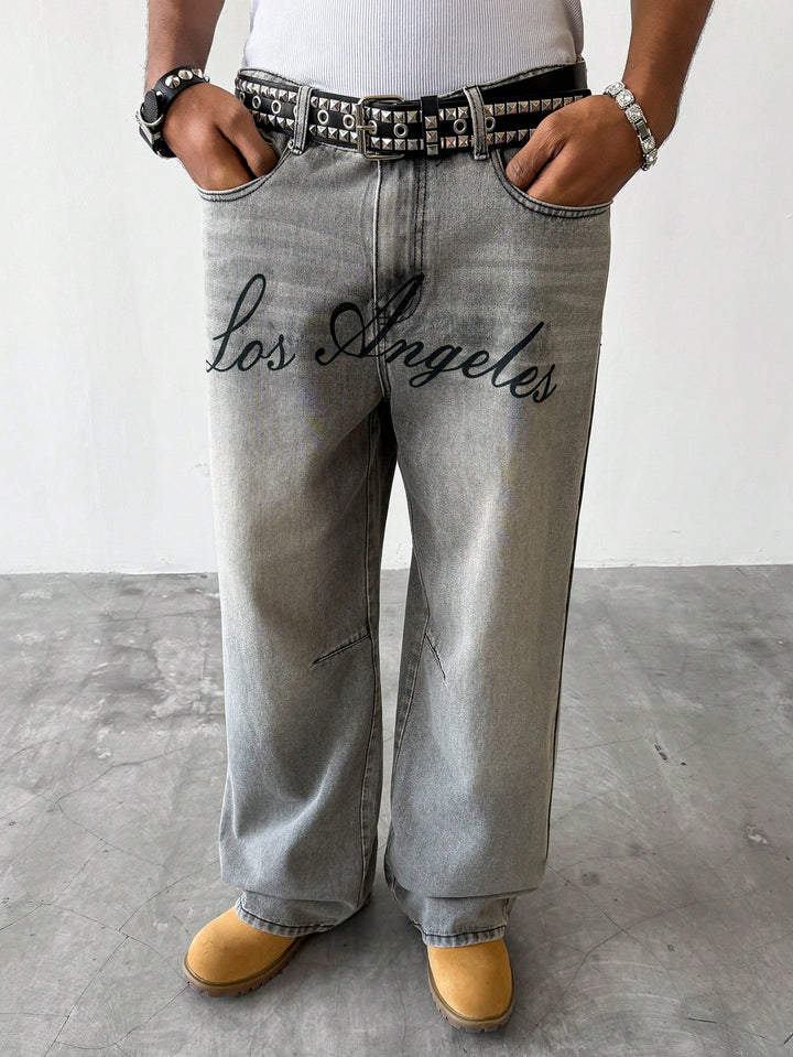 Jeans SHEIN, gri
