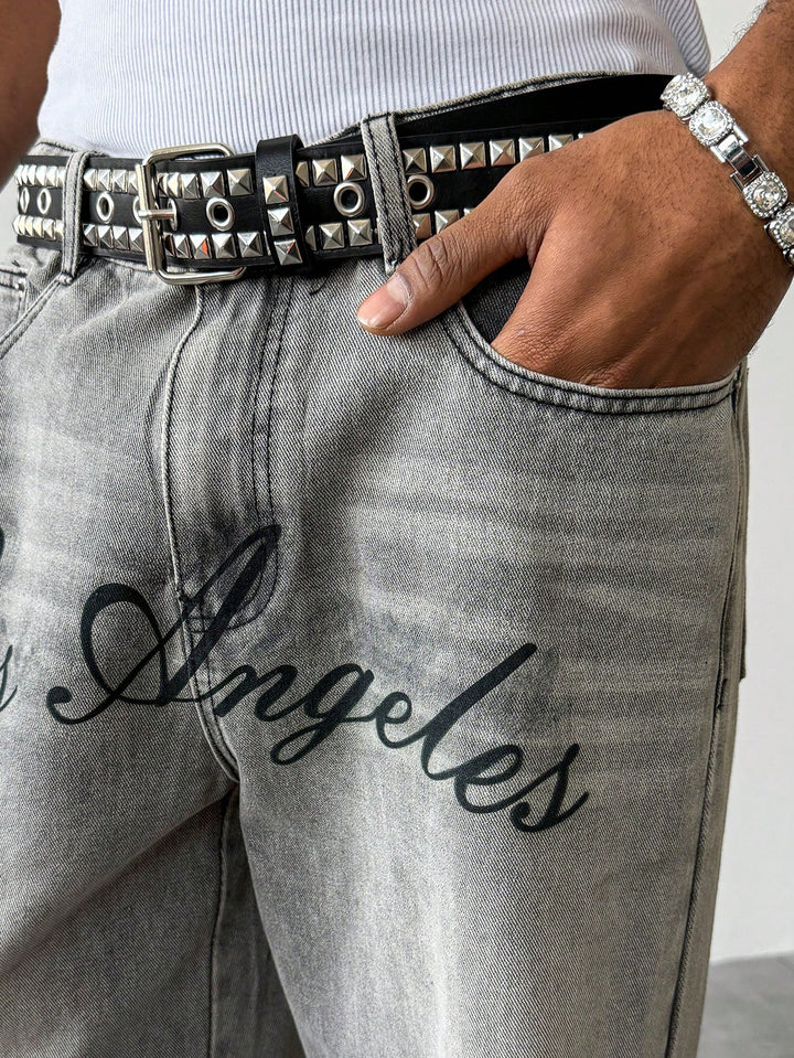Jeans SHEIN, gri