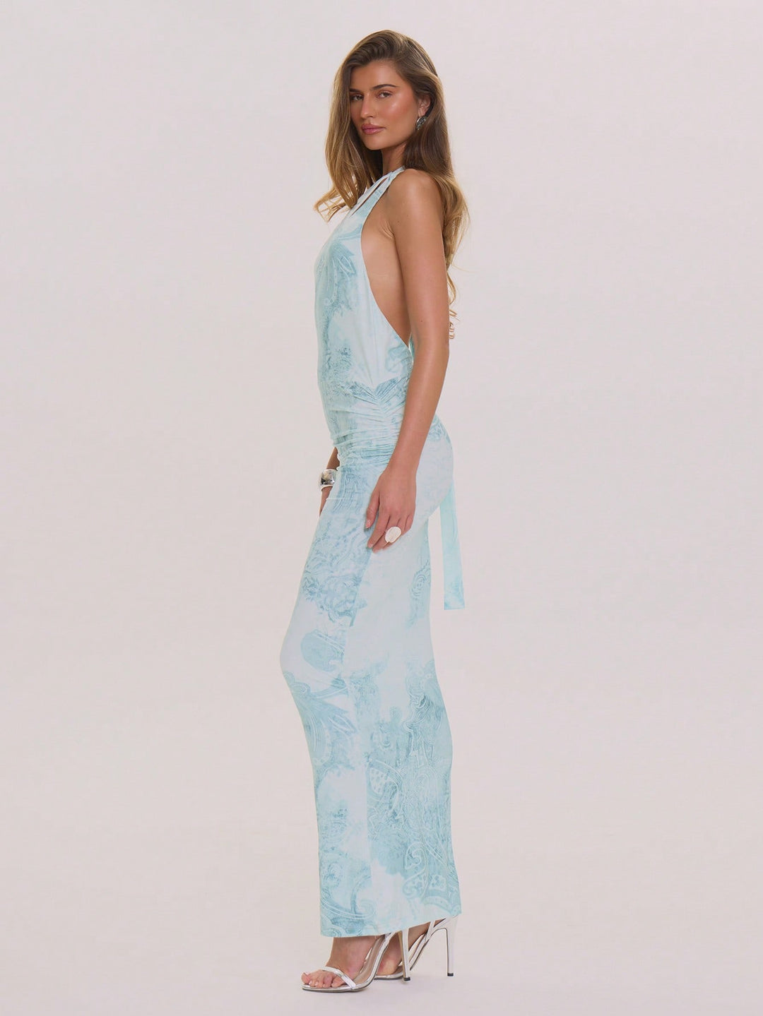 Rochie maxi SHEIN, mix culori