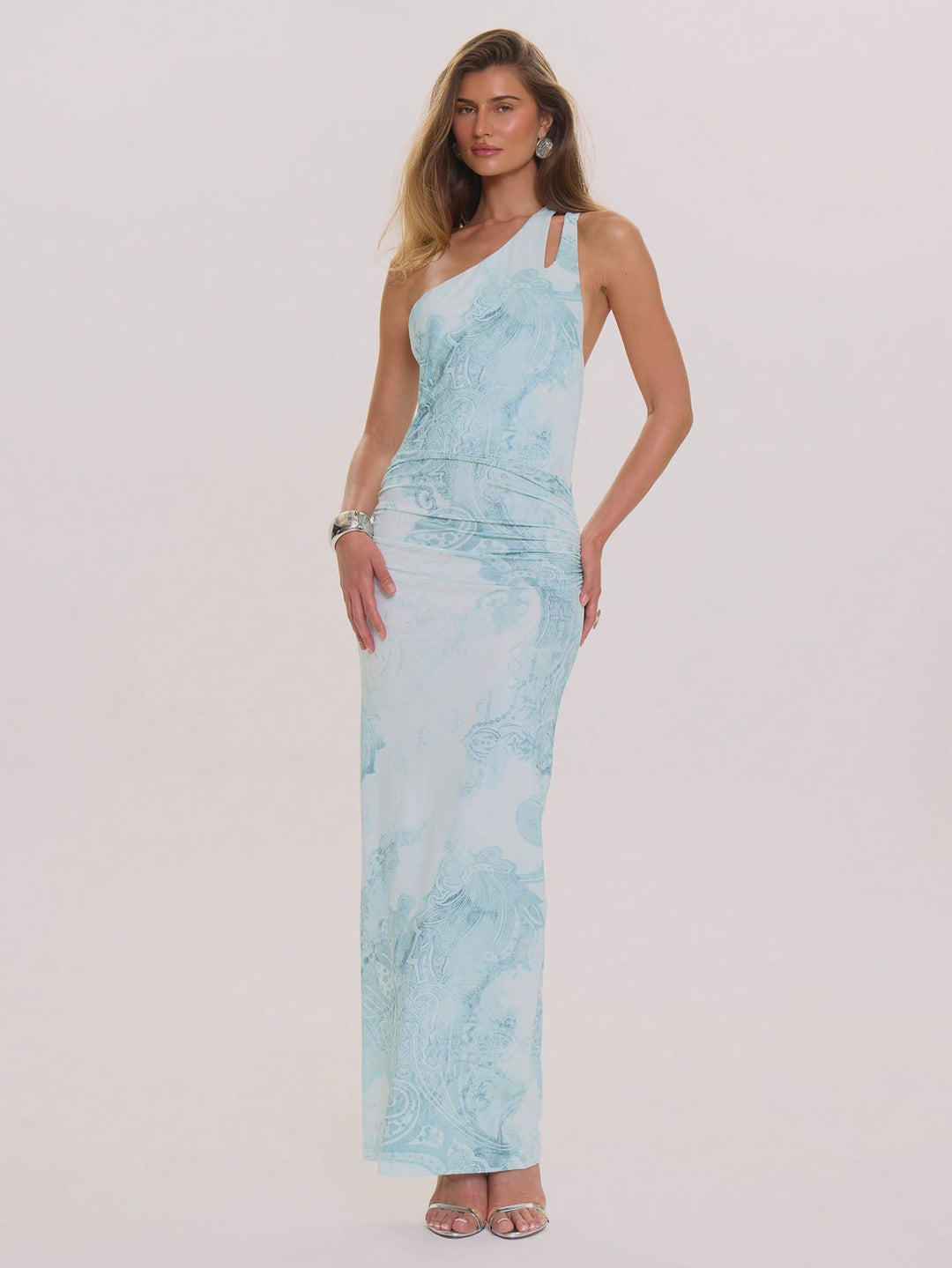 Rochie maxi SHEIN, mix culori