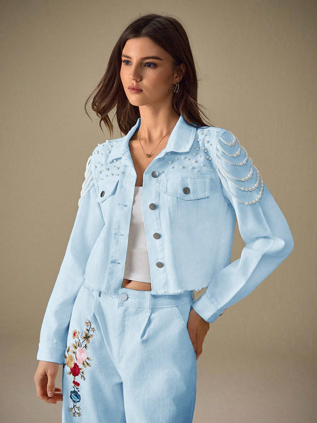 Top SHEIN, albastru
