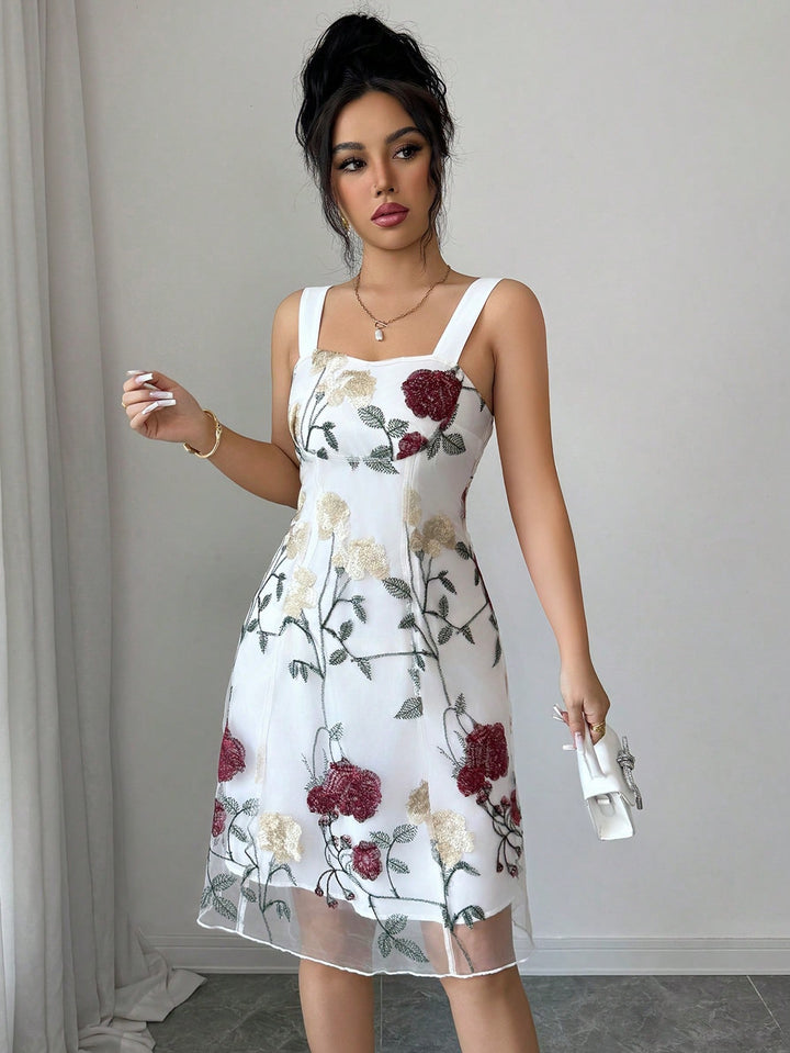 Rochie scurtă SHEIN, alb