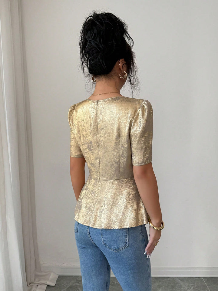 Bluza SHEIN, auriu