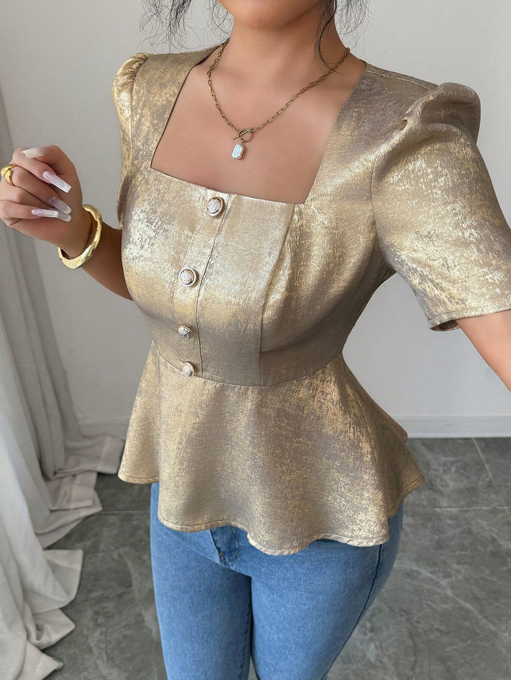 Bluza SHEIN, auriu