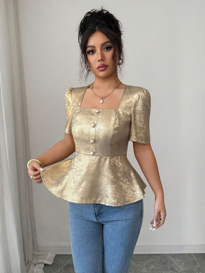 Bluza SHEIN, auriu