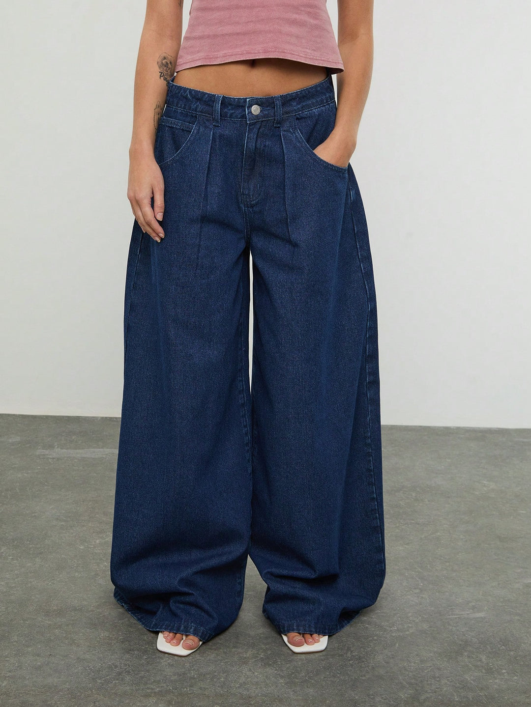 Jeans SHEIN, albastru