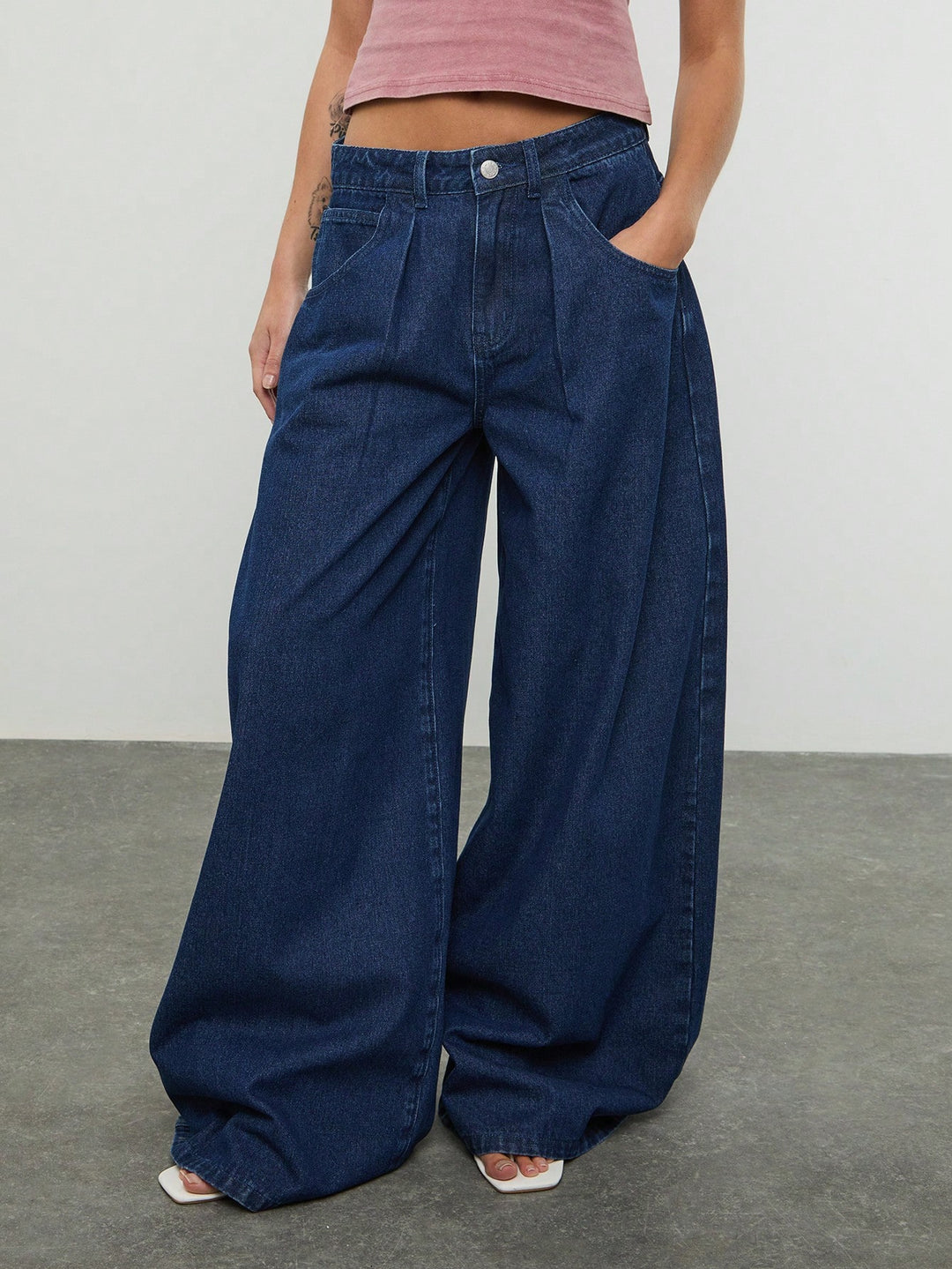 Jeans SHEIN, albastru