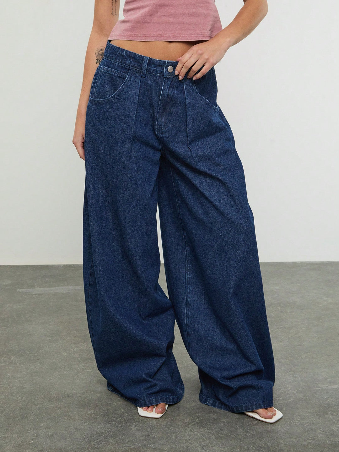 Jeans SHEIN, albastru