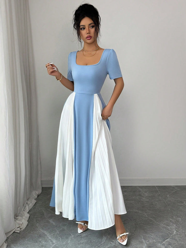 Rochie maxi SHEIN, albastru
