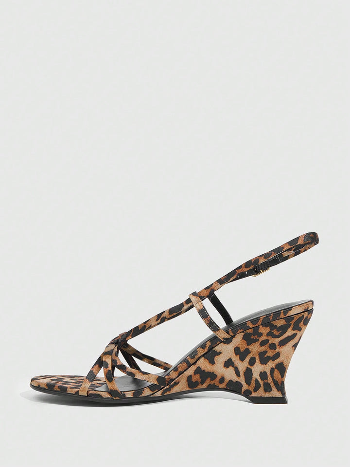 Sandale SHEIN, animal print