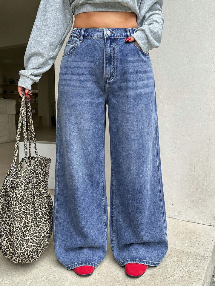 Jeans SHEIN, albastru