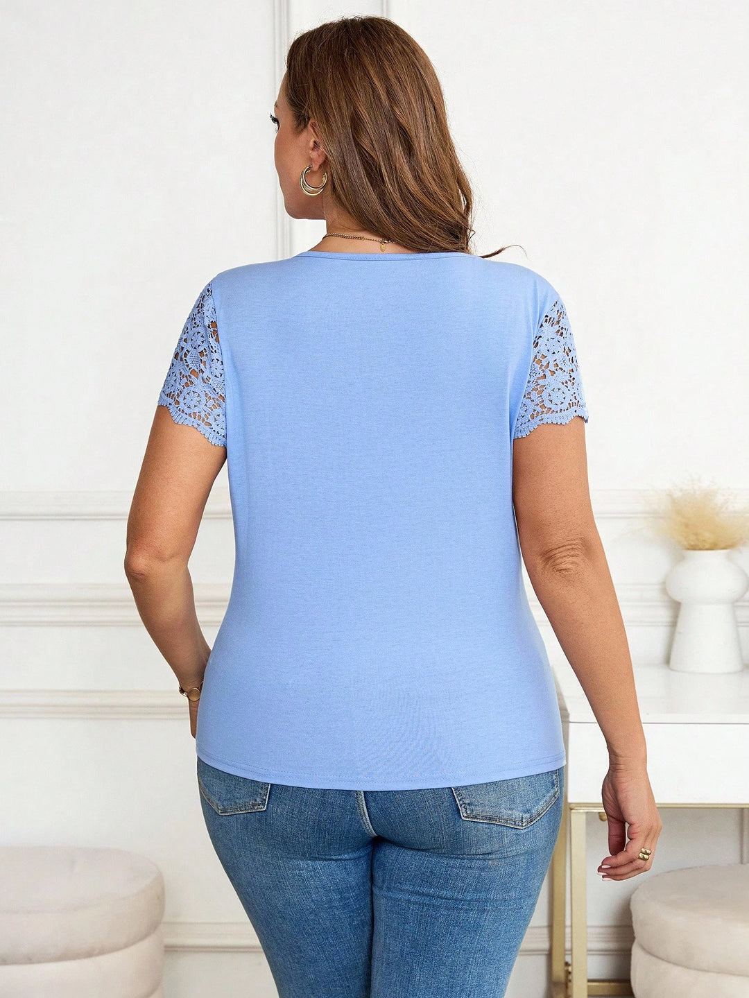 Tricou SHEIN, albastru