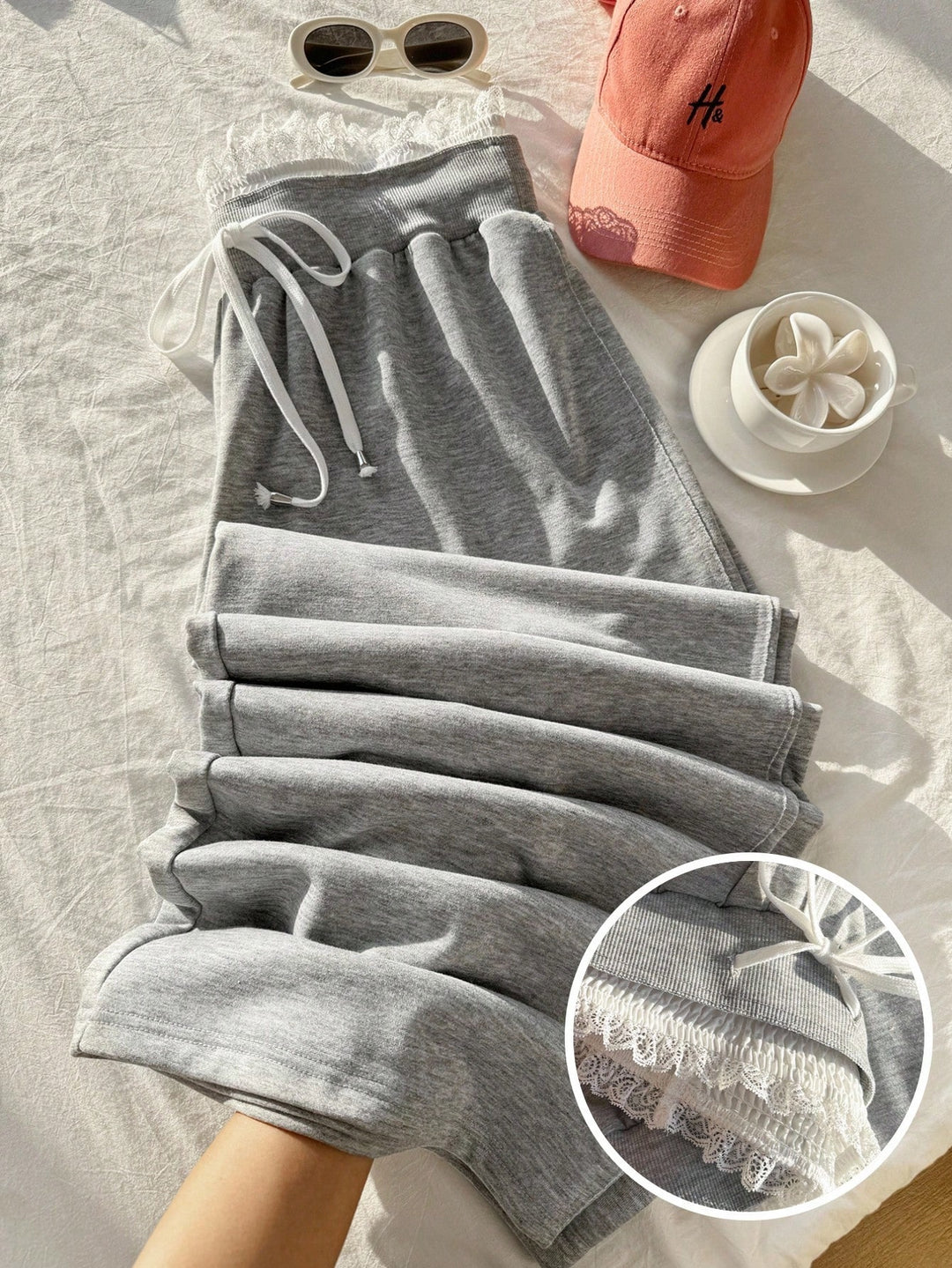 Pantaloni SHEIN, gri