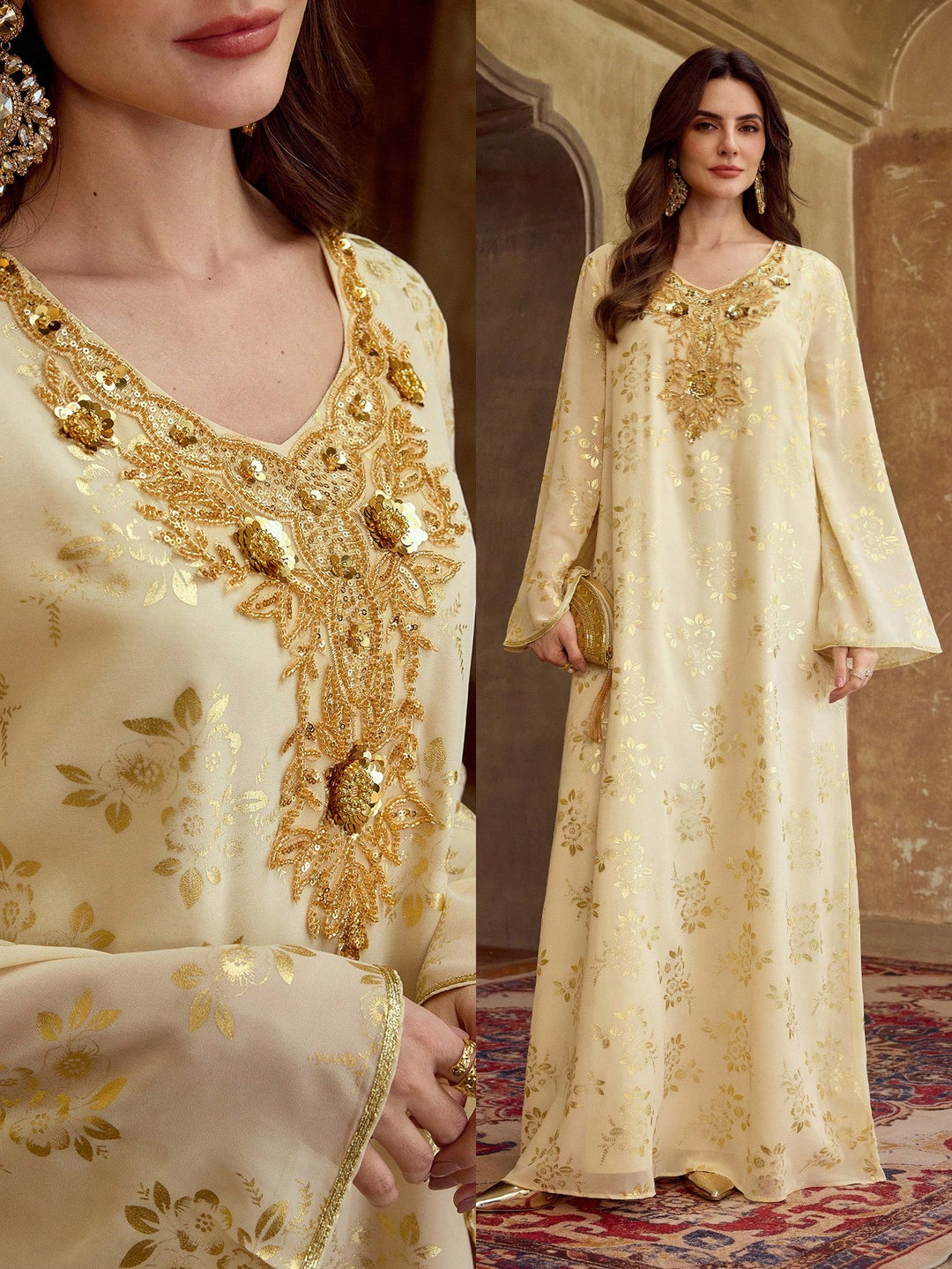 Rochie SHEIN, auriu