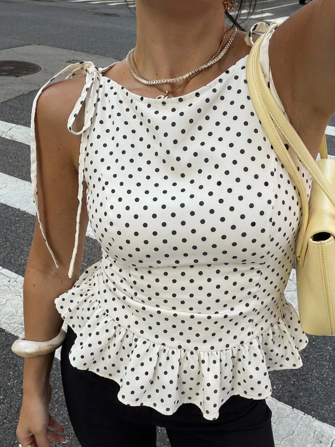 Top SHEIN, bej