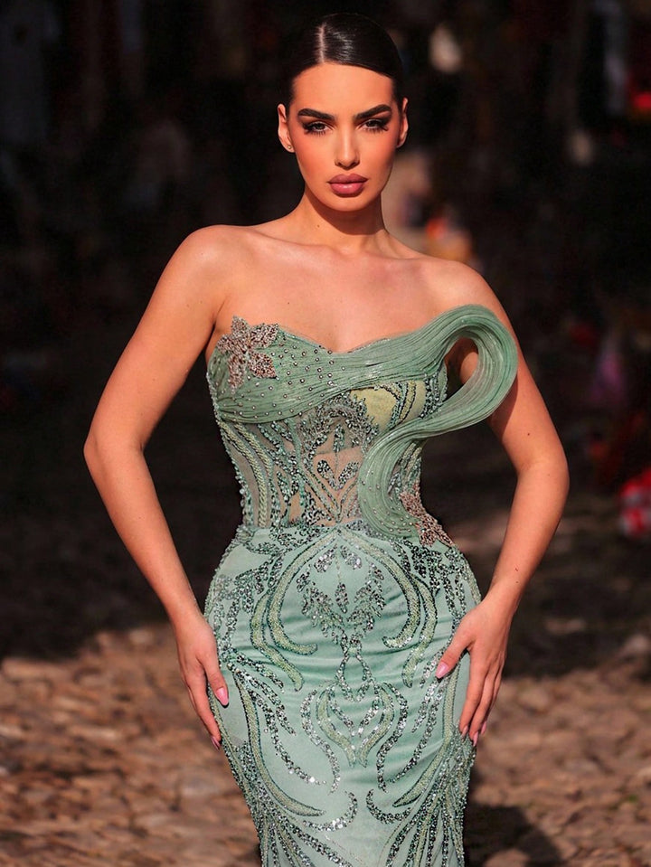 Rochie SHEIN, verde