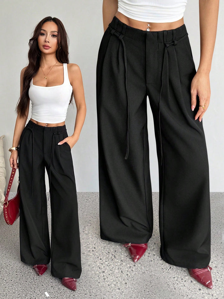 Pantaloni SHEIN, negru
