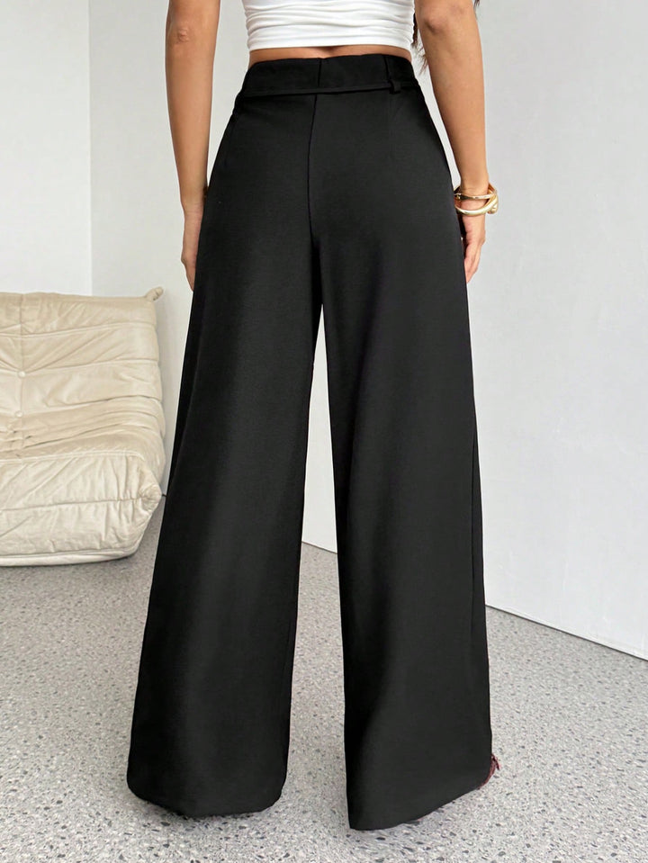 Pantaloni SHEIN, negru
